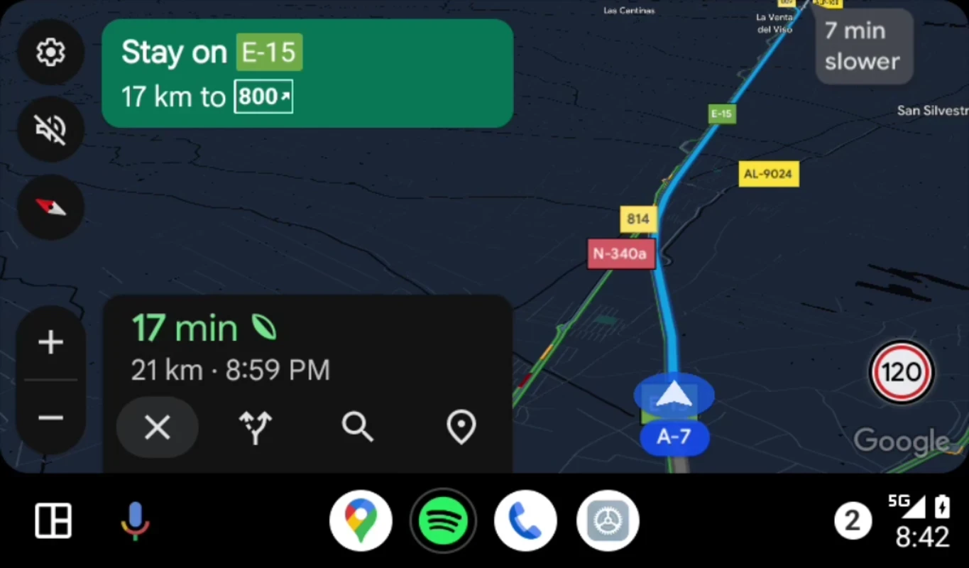 Android Auto — tangkapan layar 2