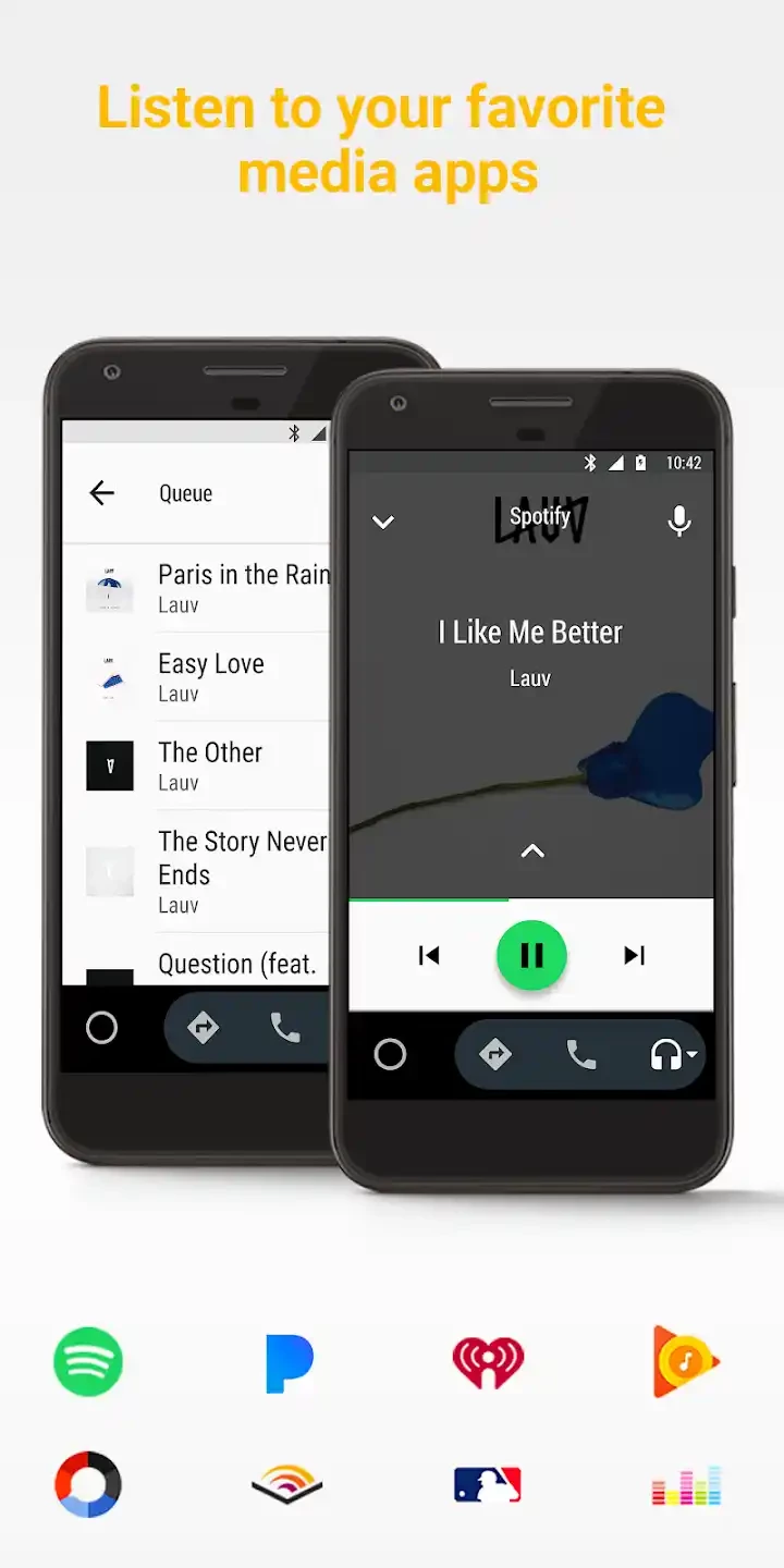 Android Auto — tangkapan layar 4